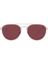 Ray Ban Rb3589 Sunglasses In Silver