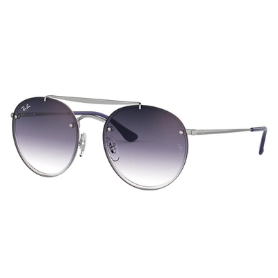 Ray Ban Rb3614n Sunglasses In Silver