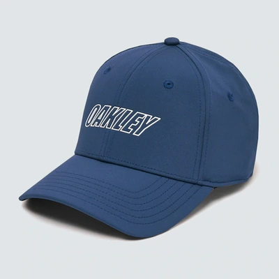 Oakley 6 Panel  Waved Hat In Blue
