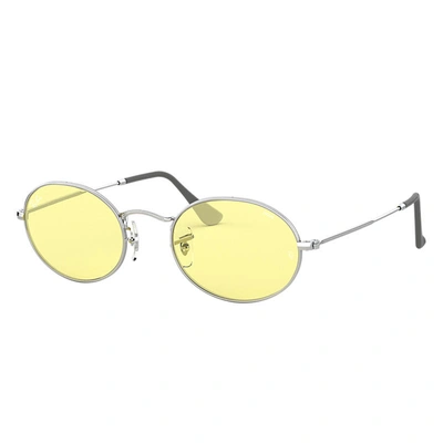 Ray Ban Rb3547 Sunglasses In Silver