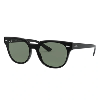Ray Ban Blaze Meteor Sunglasses Black Frame Green Lenses 01-39