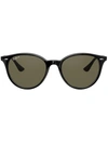 Ray Ban Rb4305 Sunglasses Black Frame Green Lenses 53-19