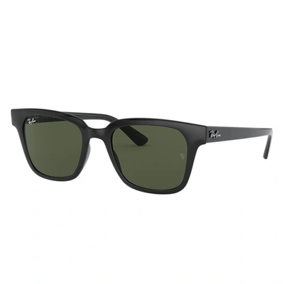 Ray Ban Rb4323 Sunglasses Black Frame Green Lenses 51-20