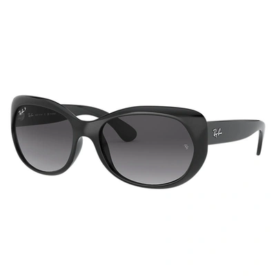 Ray Ban Rb4325 Sunglasses Black Frame Grey Lenses Polarized 59-18