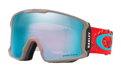 Oakley Line Miner™ (asia Fit) Snow Goggles In Red