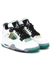 Nike Women's Air Jordan Retro 4 Basketball Shoes In White