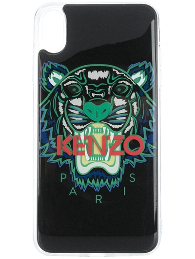 Kenzo Tiger Print Iphone Xs Max Case In Black