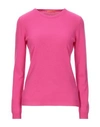 Ballantyne Sweaters In Fuchsia