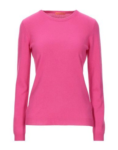 Ballantyne Sweaters In Fuchsia