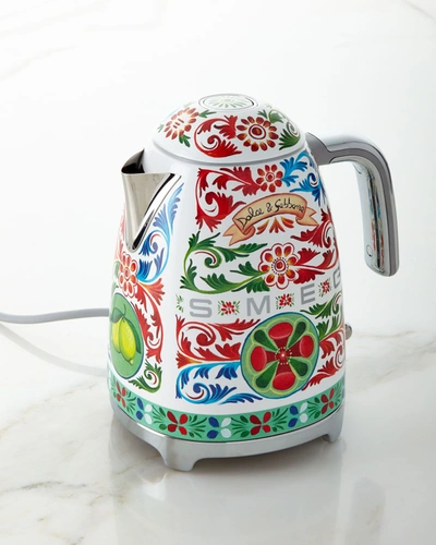 Smeg Dolce Gabbana X  Sicily Is My Love Tea Kettle