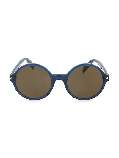 Alexander Mcqueen 54mm Round Sunglasses