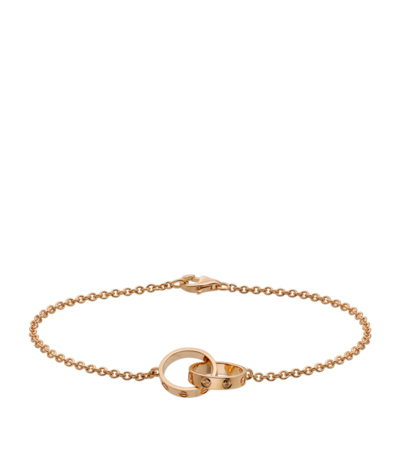 Cartier Love 18ct Pink-gold Bracelet In Rose Gold
