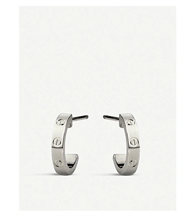 Cartier Love 18ct White-gold Earrings