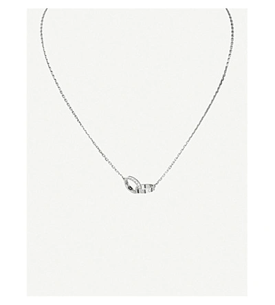Cartier Love 18ct White-gold And Diamond Necklace