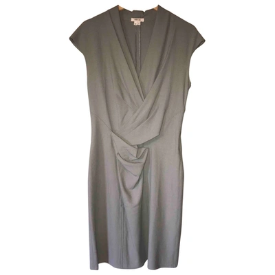 Pre-owned Helmut Lang Mini Dress In Grey