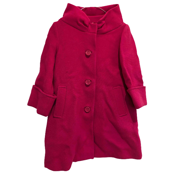 Pre-owned Kate Spade Pink Wool Coat | ModeSens