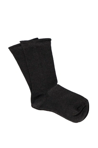 Brunello Cucinelli Women's Grey Cashmere Socks