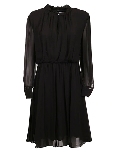Calvin Klein Women's Black Viscose Dress