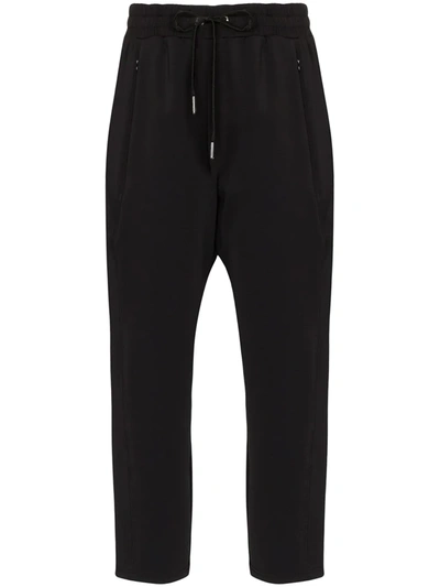Sweaty Betty Explorer Cropped Track Trousers In Black