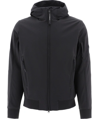 C.p. Company Goggles Short Jacket In Black