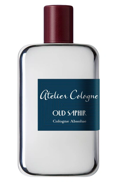 Atelier Cologne 6.8 Oz. Oud Saphir Cologne Absolue With Personalized Travel Spray