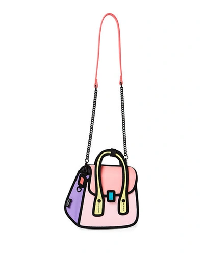 Jump From Paper Kid's Owl Shoulder Bag In Pink