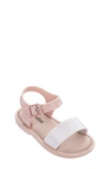 Mini Melissa Girls' Mar Sandals - Toddler, Little Kid, Big Kid In Nude/pink