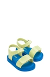 Mini Melissa Kids' Girls' Jump Sandals - Walker, Toddler In Blue Yellow