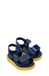 Mini Melissa Kids' Girls' Jump Sandals - Walker, Toddler In Yellow Blue