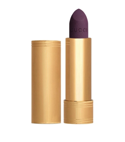 Gucci Rouge À Lèvres Mat Lipstick In Purple