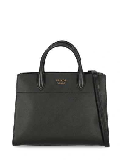 Pre-owned Prada Bag In Black, White