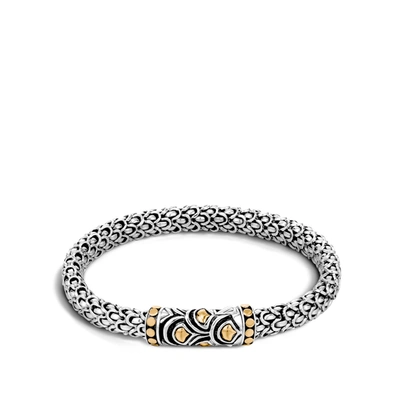 John Hardy Legends Naga Scale Bracelet In Silver And Gold