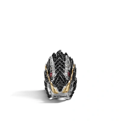 John Hardy Naga Ring In Treated Ruby