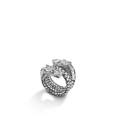 John Hardy Naga Coil Ring | Sterling Silver In Metallic
