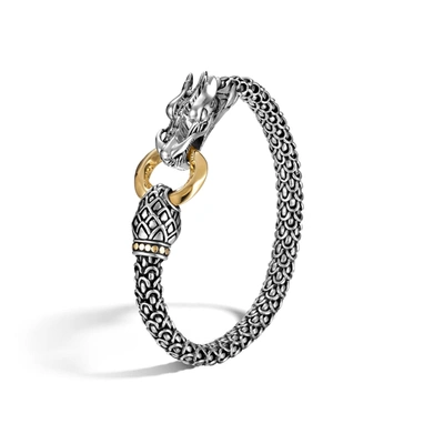 John Hardy Legends Naga Bracelet In Gold/silver