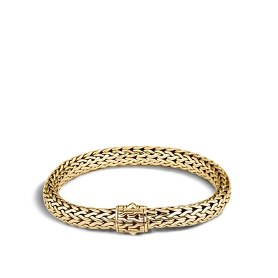 John Hardy Classic Chain 7.5mm Bracelet In 18k Gold