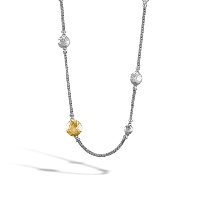 John Hardy Palu Station 24 Necklace In Multicolor