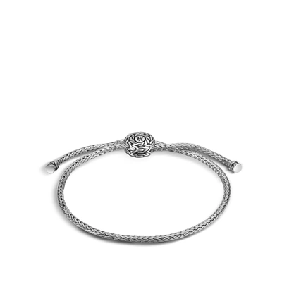 John Hardy Classic Chain 2.5mm Pull Through Bracelet In Sterling Silver