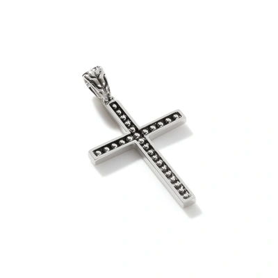 John Hardy 'classic Chain' Jawan Cross Pendant Sterling Silver Necklace