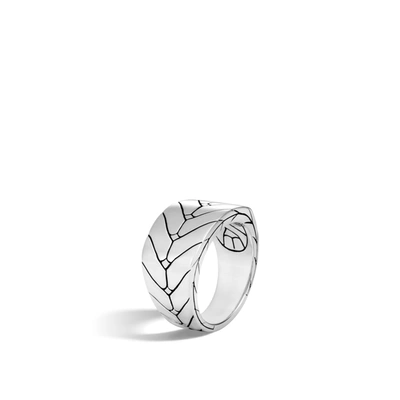 John Hardy Modern Chain Ring In Sterling Silver
