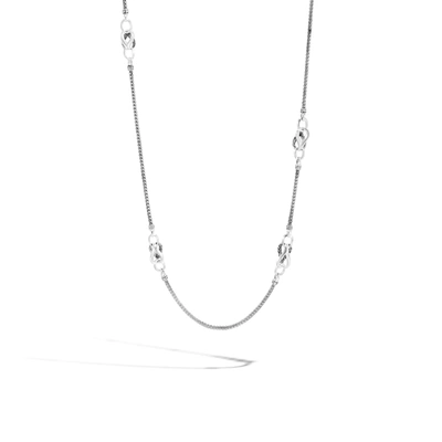 John Hardy Asli Classic Chain Link Long Necklace In Multicolor