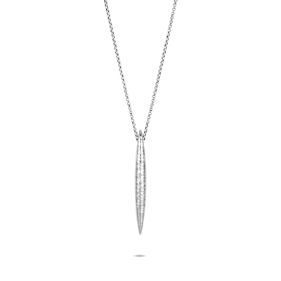 John Hardy Classic Chain Spear Long Pendant Necklace In Multicolor