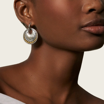John Hardy Palu Dot Small Disc Earring In Multicolor