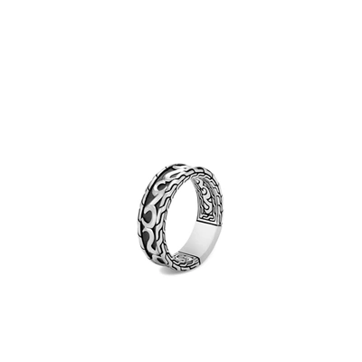 John Hardy 'classic Chain' Silver Band Ring