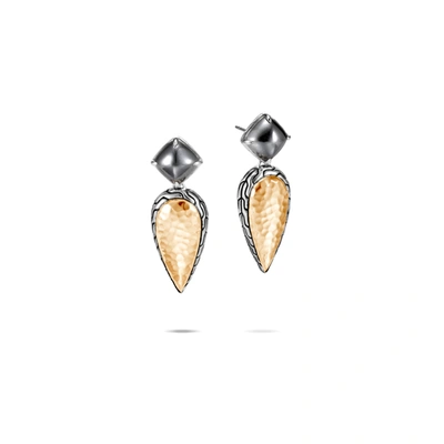 John Hardy Classic Chain Drop Earring In Hematite