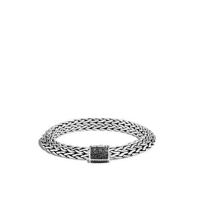 John Hardy Tiga Chain 9.5mm Bracelet In Black Spinel