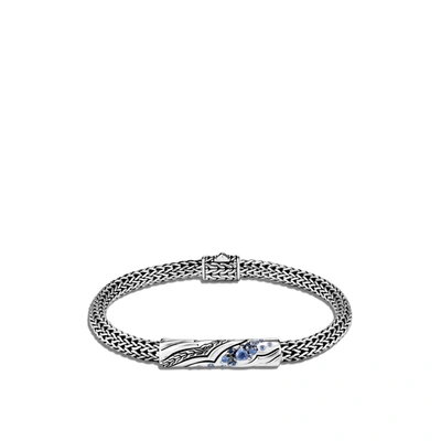 John Hardy Lahar Station Bracelet In Sterling Silver