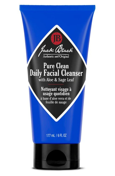 Jack Black Pure Clean Daily Facial Cleanser, 3 oz