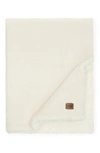 Ugg Wade Throw Blanket In Natural