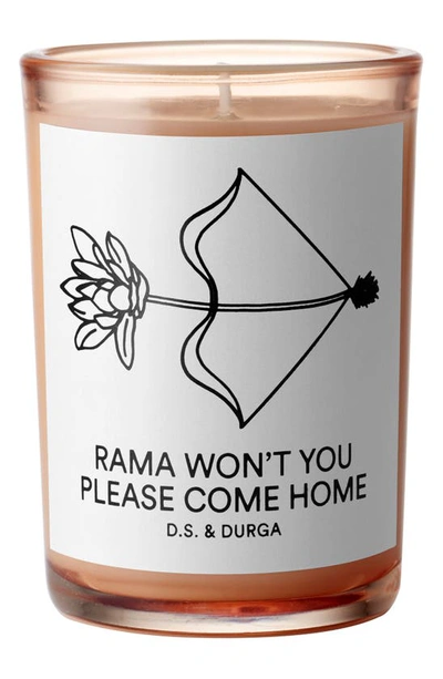 D.s. & Durga Rama Won't You Please Come Home Candle